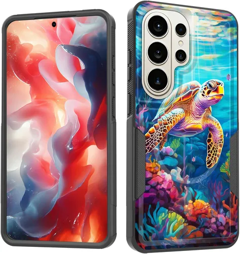 Miniatura 200 de Funda magnética para Galaxy A16 5G, [compatible con MagSafe] [protección contra caídas de grado militar] Funda resistente a prueba de golpes