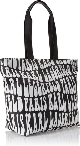 Miniatura 2 de Karl Lagerfeld Paris Bolso tote de mezclilla Hb para mujer, denim, talla única de EE. UU, Azul (Denim)