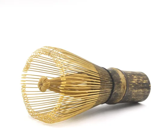 Miniatura 4 de ELITEA Batidor Matcha de calidad de bambú púrpura Chasen hecho a mano para ceremonia de té Matcha