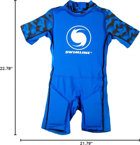 Miniatura 8 de Swimline Chaleco salvavidas con cremallera flotante para entrenamiento de natación – Chaleco salvavidas flotante adecuado para niños de 4 años