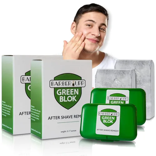 Miniatura 7 de Bloque de alumbre natural para después del afeitado, 3.5 onzas (3.53 oz) calmante de la piel y calma instantánea de la maquinilla de afeitar