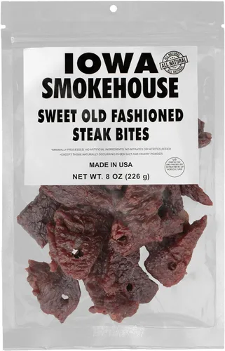 Miniatura 4 de IOWA SMOKEHOUSE Bocaditos de bistec, 4 onzas (pimienta negra agrietada pequeña)