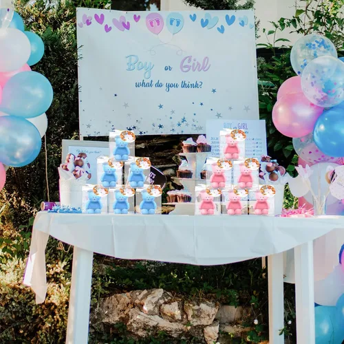 Miniatura 6 de 15 velas de oso para baby shower, regalos de fiesta de oso invitado, velas de baby shower, a granel para regalos decoraciones de fiesta (rosa, azul)