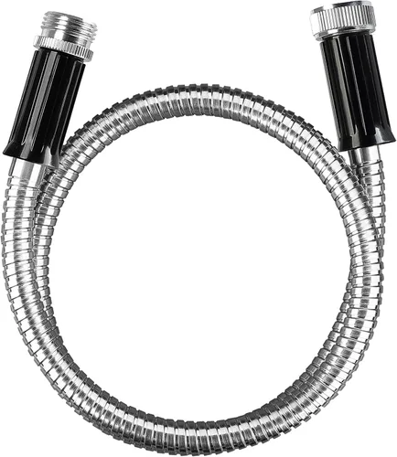 Miniatura 9 de Beaulife Manguera de Jardín de Metal de 25 pies Flexible Sin Torceduras Ligera Manguera de Agua Potable para RV Manguera de Extensión Manguera Líder