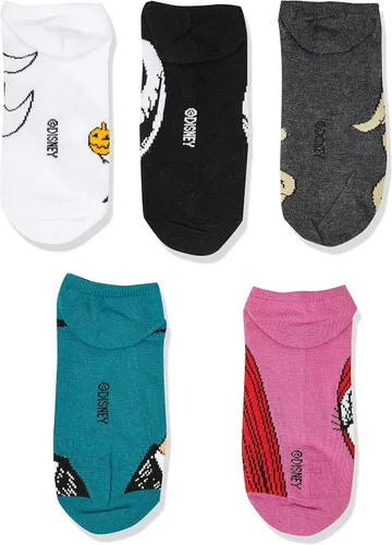 Miniatura 3 de Disney Paquete de 5 calcetines de pesadilla antes de Navidad para mujer
