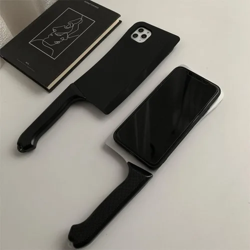 Miniatura 2 de Funda para iPhone 6 Plus/iPhone 6S Plus, creativa, bonita, de alta imitación, divertida, cuchillo de cocina, protección anticaída, funda
