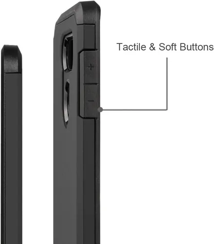 Miniatura 5 de LG V30 Caso, [ArmorBox] [Dual Layer] híbrido prueba de golpes Rugged Case de Protección para LG V30 de J & D, Negro
