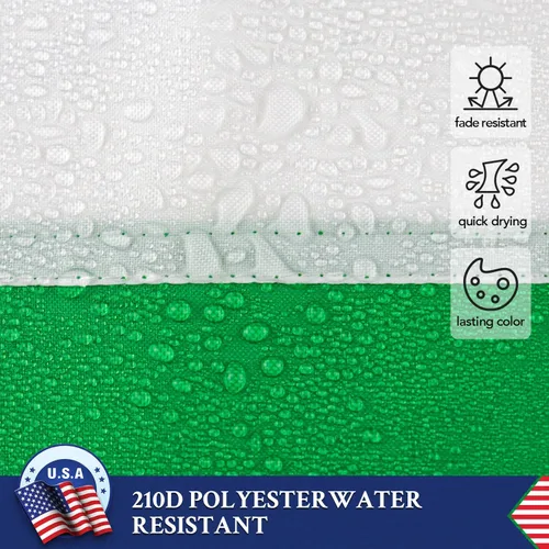 Miniatura 4 de Bandera italiana de doble cara 3x5 para exteriores, banderas de Italia de nailon 210D resistente, rayas cosidas, ojales de latón más fuertes, 4