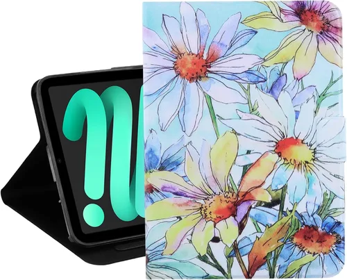 Miniatura 16 de Dteck Funda delgada para Apple iPad mini de 8.3 pulgadas (A17 Pro), Mini (6ª generación) de 8.3 pulgadas con función de encendido automático