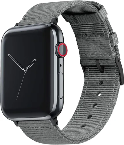 Miniatura 17 de BARTON WATCH BANDS - Correas de reloj de nailon de estilo militar compatibles con modelos de Apple Watch - 1, 2, 3, 4, 5, 6, 7, 8, 9, 10, SE, Ultra