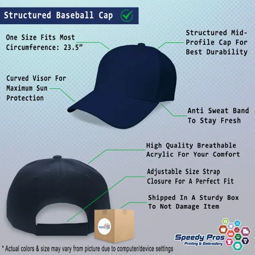 Miniatura 2 de Gorra de béisbol personalizada con bordado B para hombre y mujer