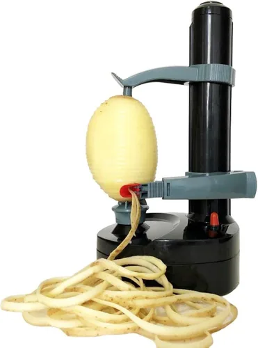 Pelador Eléctrico de Patatas para Cocina, Peladore de Verduras para Calabacín y Zanahoria, Peladore Automático de Patatas, Peladore Eléctrico de