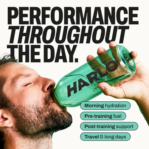 Miniatura 7 de Harlo Electrolitos en polvo 3 en 1 con colágeno y creatina, hidratación, apoyo muscular y articular Certificado NSF Cero azúcar Sal de piña