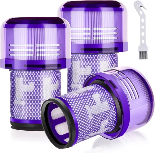 Miniatura 7 de Paquete de 2 filtros de repuesto para Dyson V12 Detect Slim Animal Slim+ Cordless V12 Slim Absolute SV34, SV35, piezas de repuesto para aspiradoras