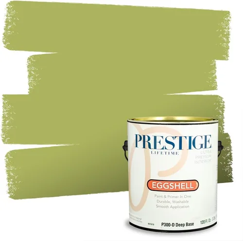Miniatura 7 de PRESTIGE Pinturas Pintura interior e imprimación en uno, 1 galón, cáscara de huevo, aventura
