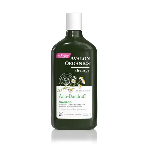 Miniatura 8 de Champú de Avalon Organics, Menta Fortalecedora, 11 onzas