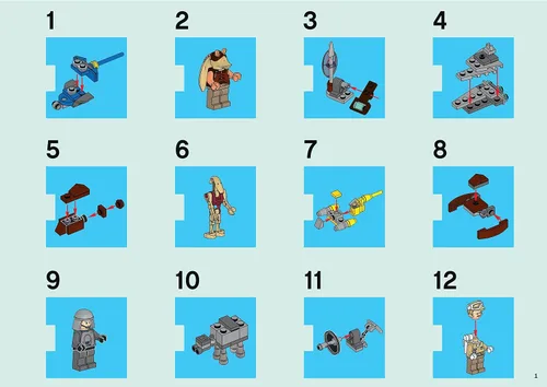 Miniatura 5 de LEGO Calendario de Adviento de Star Wars 9509