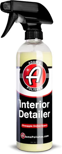 Adam's Polishes Interior Detailer 16 onzas líquidas (Orquídea de Piña) – Limpiador total del interior del automóvil, protector y acondicionador |