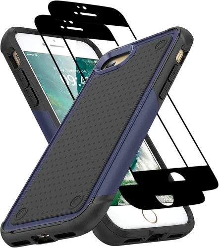 Miniatura 213 de Jeylly Funda para iPhone SE/Funda para iPhone 5S, Exterior de Plástico Duro que Absorbe Golpes + Interior de Silicona de Goma Defensor contra