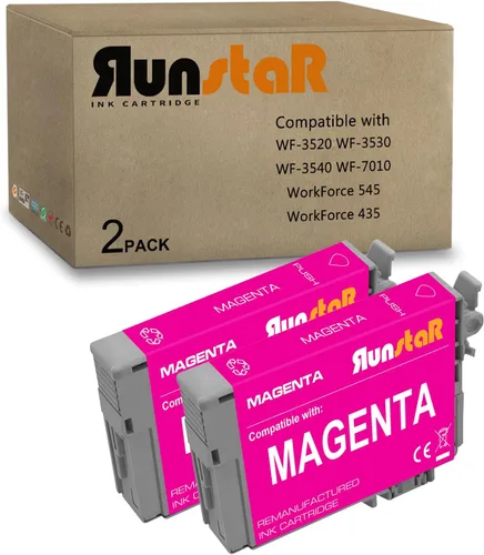 Miniatura 9 de Run Star 126 Cartucho de tinta remanufacturado de repuesto para Epson 126 T126 T126120 para Workforce 545 845 645 635 520 435 WF-3540 WF-3520