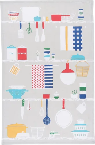 Miniatura 6 de Now Designs Cheeky Berry - Toalla de cocina con estampado de bayas, color morado