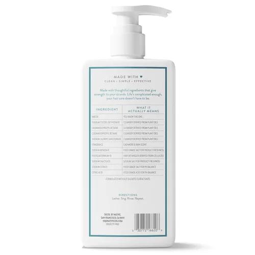 Miniatura 11 de Native Champú y acondicionador 2 en 1 Stengthening Cashmere & Rain 16.5 fl oz.