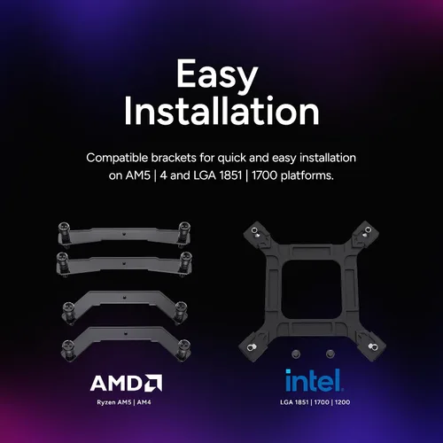 Miniatura 6 de Cooler Master Hyper 212 Enfriador de aire para CPU negro, ventilador PWM SickleFlow 120 Edge, cubierta superior de aluminio, 4 tubos disipadores