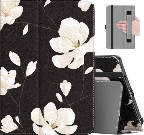 Miniatura 10 de MoKo - Funda compatible con la tablet Kindle Fire HD 8 y 8 Plus (10ª generación, versión de 2020), funda de soporte plegable y diseño delgado