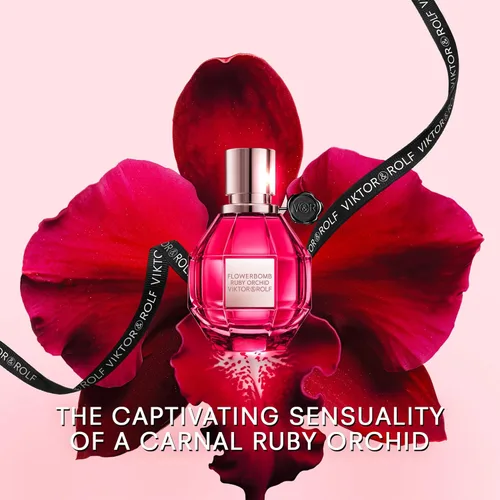 Miniatura 3 de Viktor&Rolf - Flowerbomb Ruby Orchid Eau de Parfum - Perfume para mujer - Floral y afrutado - Con notas de vainilla y melocotón