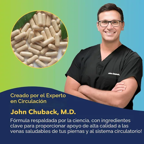 Miniatura 2 de Fórmula para Venas - Diosmina Hesperidina 1000 mg de MPFF, 60 Cápsulas, Suplementos para la Circulación Sanguínea y las Venas de las Piernas