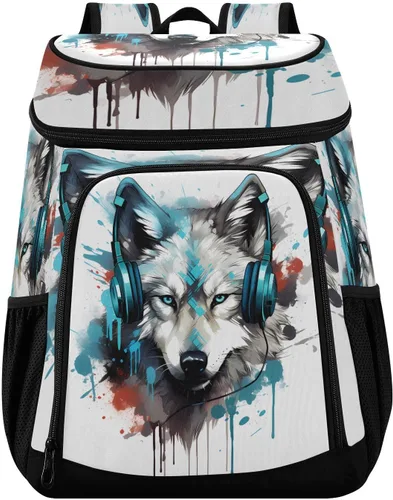Miniatura 13 de Cooler Backpack Insulated Waterproof Leak Proof Beach Cooler Bag Lightweight Lunch Picnic Camping Backpack Cooler for Men and Women