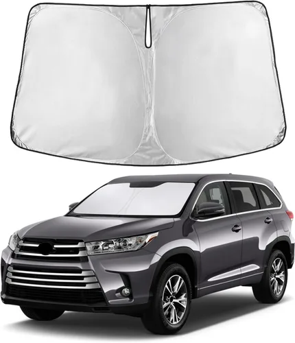 Miniatura 178 de EcoNour Parasol para parabrisas compatible con Hyundai Tucson 2016-2019 2020 2021, visera solar para parabrisas delantero y ventana, bloqueador