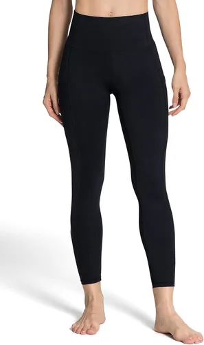 Miniatura 2 de Leggings de cintura alta para mujer, con control de abdomen, suaves, con bolsillos laterales