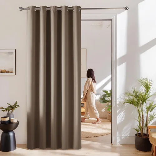Miniatura 16 de RYB HOME - Cortinas opacas para patio - Cortinas con ojales sólidos, paneles de ventana grandes, eficiencia energética, cortinas de privacidad