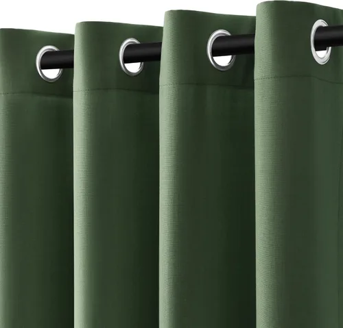 Miniatura 26 de Cortinas de lino beige de abedul de 84 pulgadas de largo para sala de estar, cortina semitransparente filtrante de luz de lujo, decoración moderna