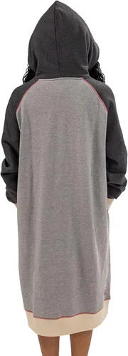 Miniatura 3 de Lazy One Sudadera con capucha de gran tamaño, ropa de dormir