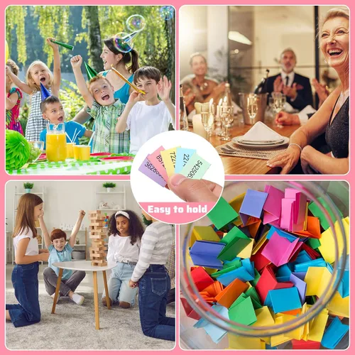 Miniatura 6 de Kosiz 504 hojas de boletos de subasta de rifas con 10 números de oferta para rifas silenciosas de 10 números de oferta, subasta de eventos