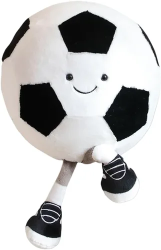 Miniatura 2 de Almohada de peluche de billar de 13 pulgadas, suave, cojín redondo negro de 8 bolas, cojín de felpa suave para decoración del hogar y mesa