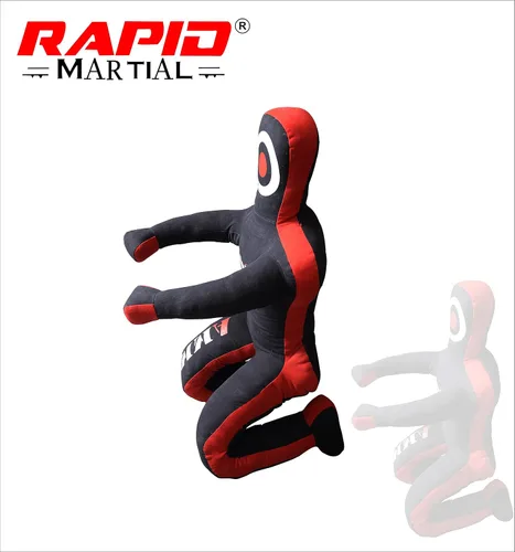 Miniatura 6 de Maniquí de presentación de MMA Grappling para entrenamiento de autodefensa BJJ Jiu Jitsu Punching Dummies (sentado 5 pies/60 pulgadas), sin relleno