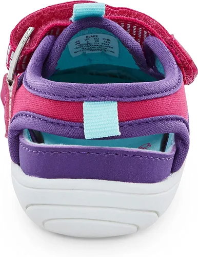 Miniatura 4 de Stride Rite 360 Tenis Blake para niñas, fucsia, talla 3 para bebés, Fuschia