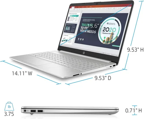 Miniatura 3 de HP Computadora portátil empresarial, pantalla táctil HD de 15.6", procesador Intel Core i3-1115G4 (hasta 4.10 GHz), 16 GB de RAM, SSD de 1 TB