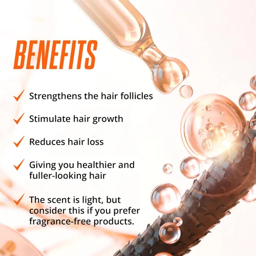 Miniatura 3 de Abera Suero para el crecimiento del cabello para la pérdida del cabello, tratamiento natural para el crecimiento del cabello y la barba con biotina