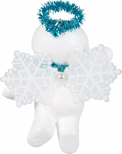 Miniatura 2 de Hallmark Keepsake Adorno de Navidad 2021, ángel de nieve