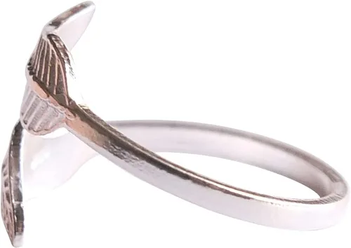 Miniatura 11 de Handmade Silver Leaf Wrap Adjustable Toe Ring, 925 Sterling Silver, Classic Floral Open Toe, Pinky or Knuckle Rings for Women, foot bare jewelry