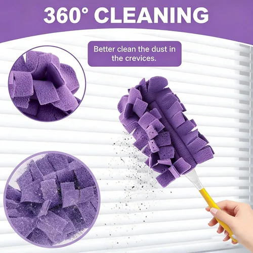 Miniatura 4 de Recambio de plumero reutilizable, repuesto de plumero reutilizable, plumeros de forro polar reutilizables, plumeros planos de plumas, almohadillas 1