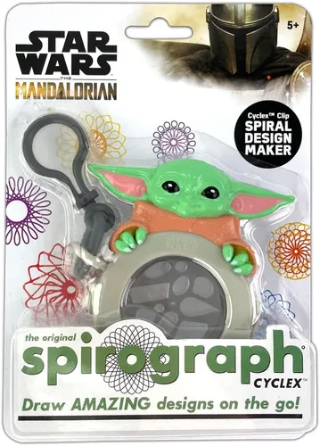 Miniatura 9 de Spirograph Cyclex Clip Mickey Mouse - Disney - La manera fácil de hacer innumerables diseños increíbles - Rueda giratoria para plantilla - Viajes a
