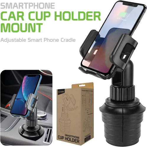 Miniatura 10 de Cellet Soporte universal para teléfono inteligente 360 ajustable, manos libres, soporte para automóvil compatible con Apple iPhone 13 12 Xs Max XR 8