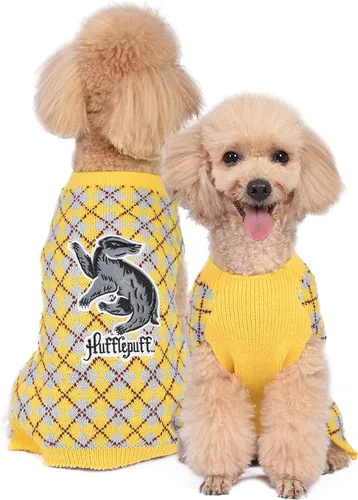 Miniatura 9 de Harry Potter Ravenclaw Suéter para perro, ropa exterior para mascotas, ropa y accesorios para perros con licencia oficial para casas de Hogwarts