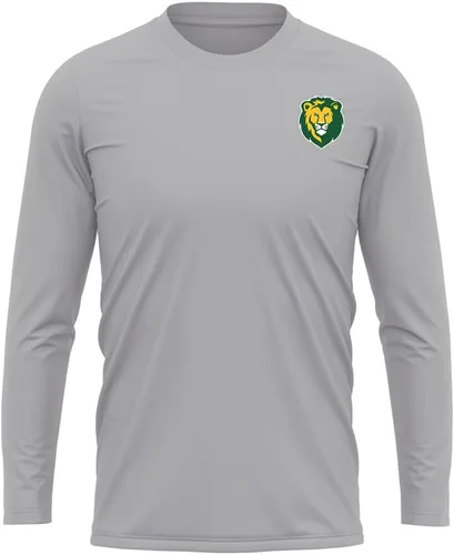 Miniatura 230 de Camisa deportiva de manga larga oficial de la NCAA Collegiate para hombre, con logotipo en el pecho izquierdo, colección Athletic Heather