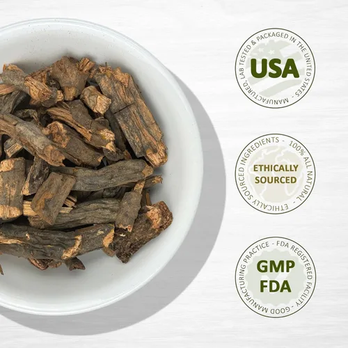 Miniatura 4 de Evergreen Herbs Sarsaparrilla negra Zarzaparrilla Negra de 8 onzas – Smilax, sarsaparrilla hondureña, sarsaparrilla jamaicana, saparna – Bolsa